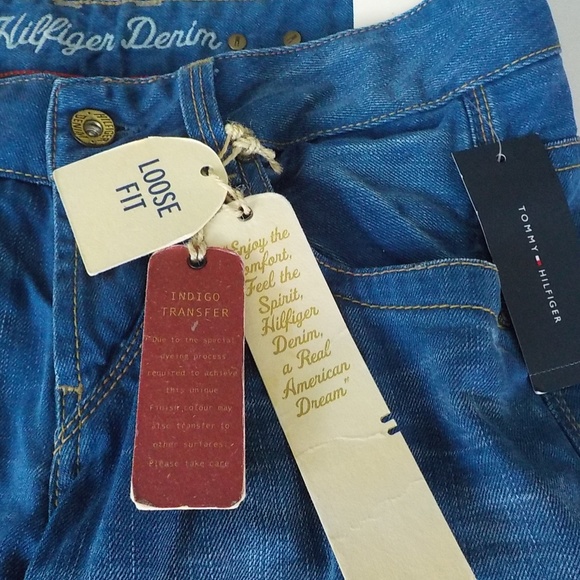 Tommy Hilfiger Loose Fit Wide Leg Jeans - Picture 4 of 9